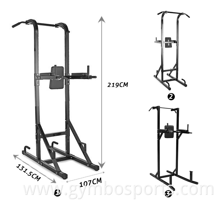 Multifunction Chain up Tower Power Tower Strength Machine Integrated Home Gym
